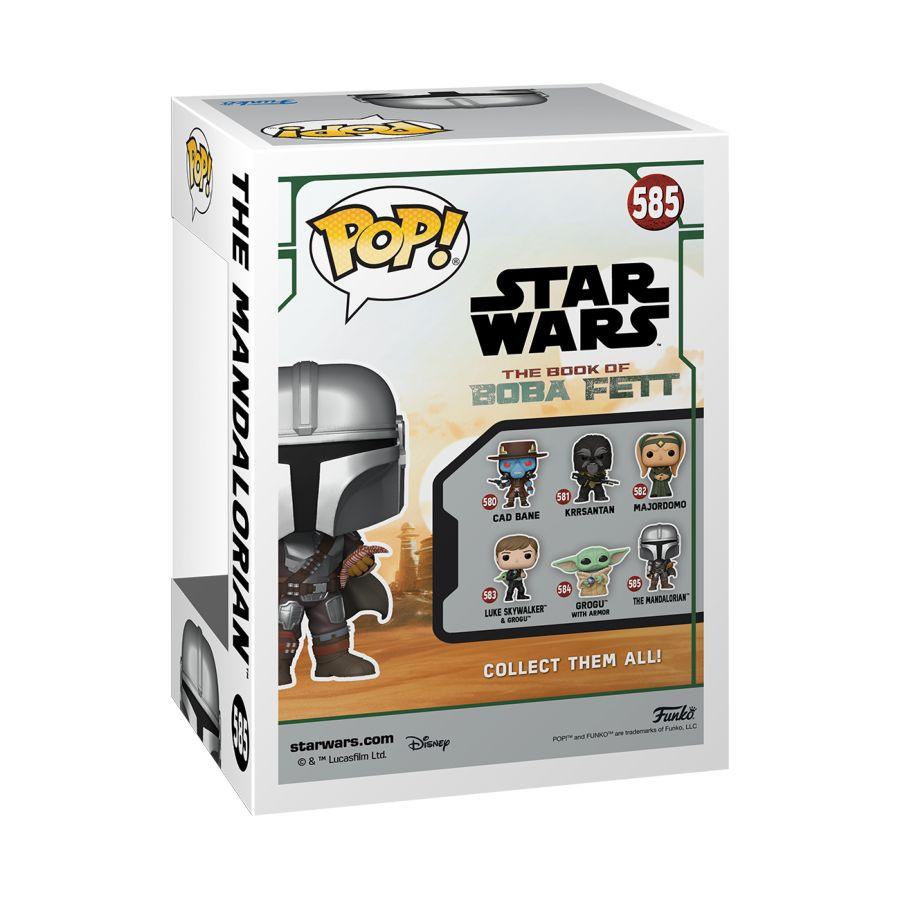 FUN68654 Star Wars: Book of Boba Fett - Mandalorian with Pouch Pop! Vinyl - Funko - Titan Pop Culture