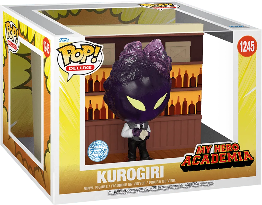 FUN68739 My Hero Academia - Kurogiri (Hideout) Pop! Deluxe - Funko - Titan Pop Culture