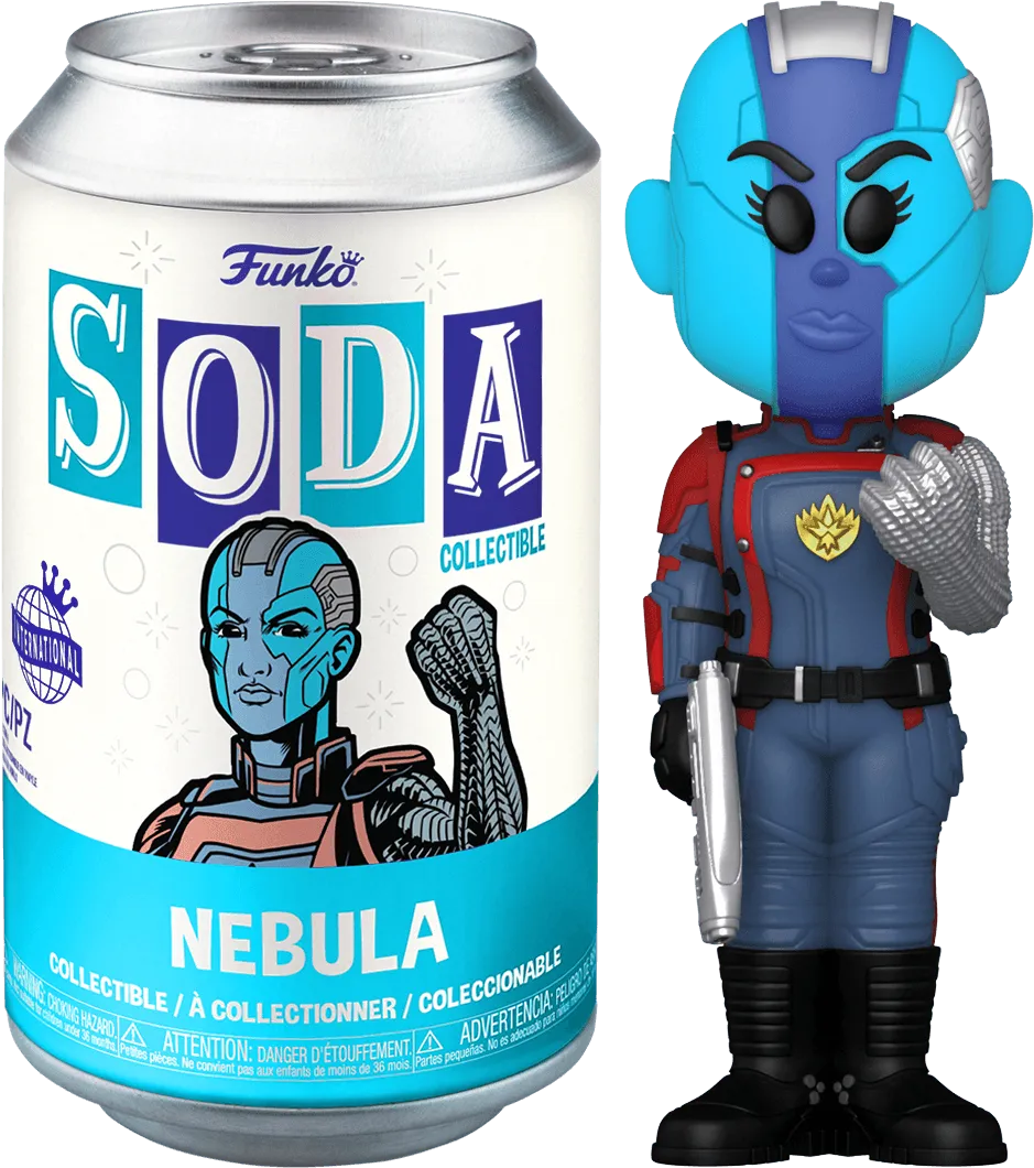 FUN68820 Guardians of the Galaxy 3 - Nebula (with chase) Vinyl Soda - Funko - Titan Pop Culture