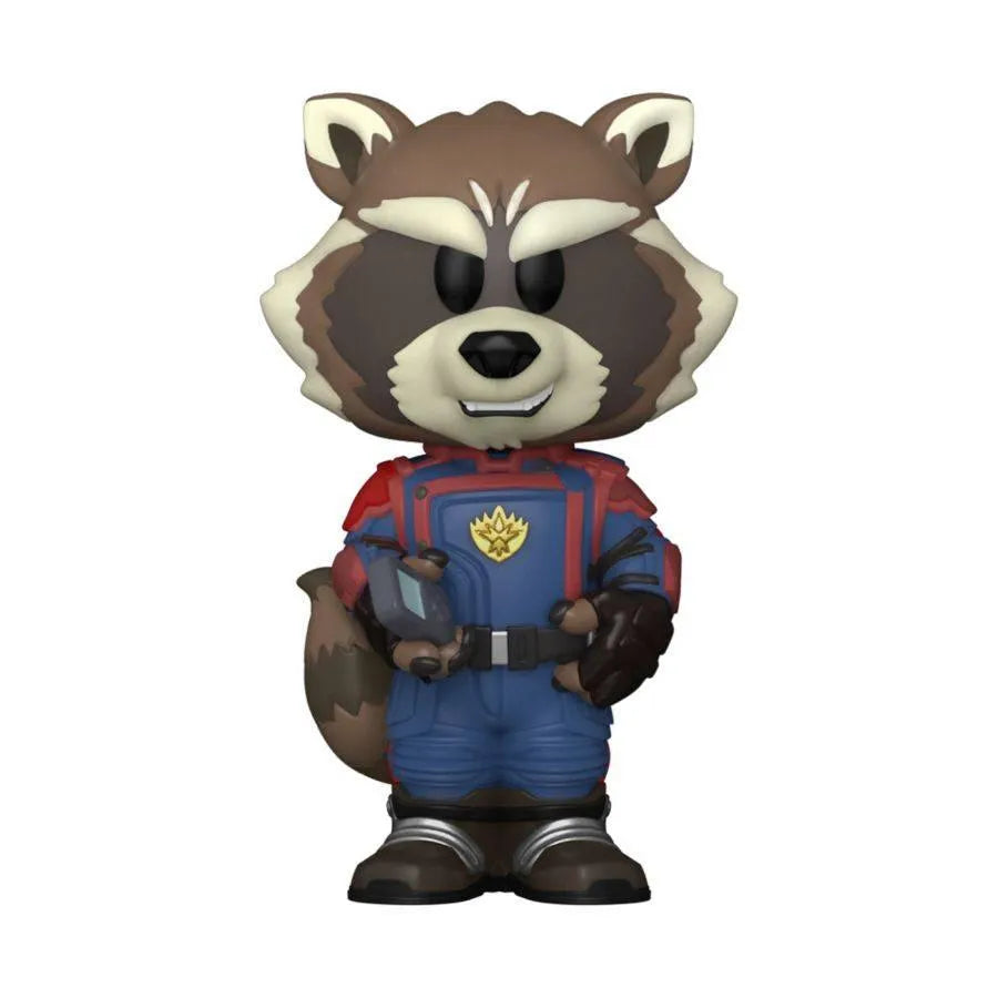 FUN68822 Guardians of the Galaxy 3 - Rocket (with chase) Vinyl Soda - Funko - Titan Pop Culture