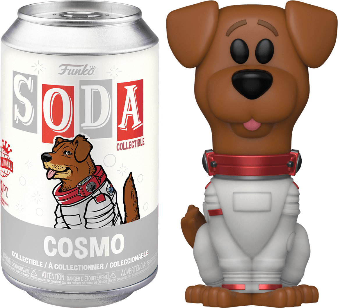 FUN68830 Guardians of the Galaxy 3 - Cosmo US Exclusive (with chase) Vinyl Soda [RS] - Funko - Titan Pop Culture