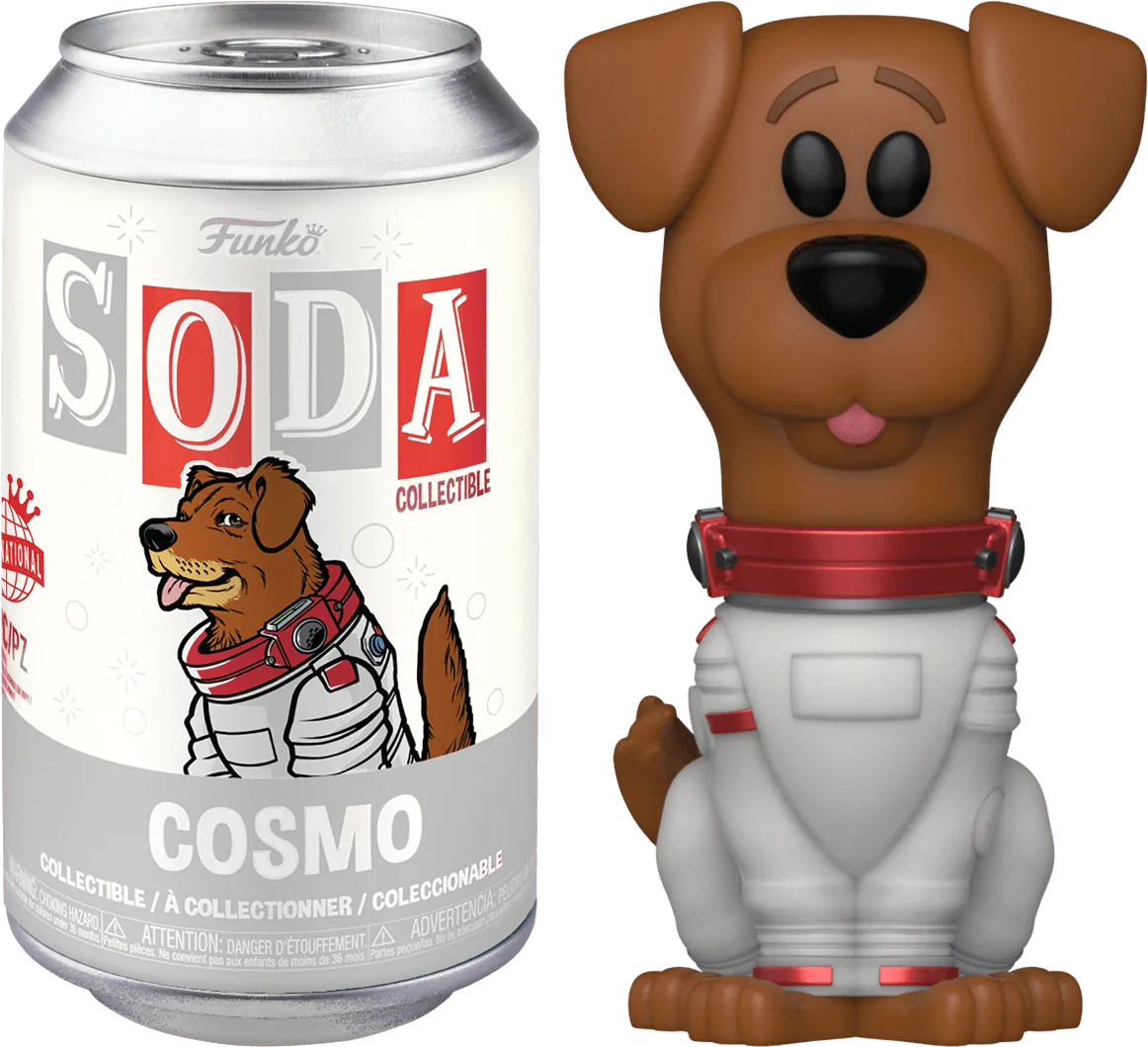 FUN68830 Guardians of the Galaxy 3 - Cosmo US Exclusive (with chase) Vinyl Soda [RS] - Funko - Titan Pop Culture