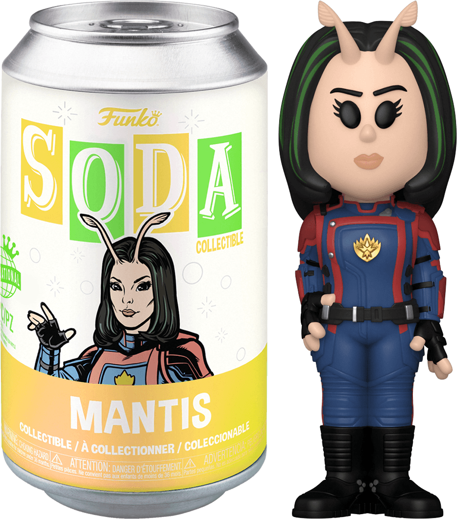 FUN68832 Guardians of the Galaxy 3 - Mantis US Exclusive (with chase) Vinyl Soda [RS] - Funko - Titan Pop Culture