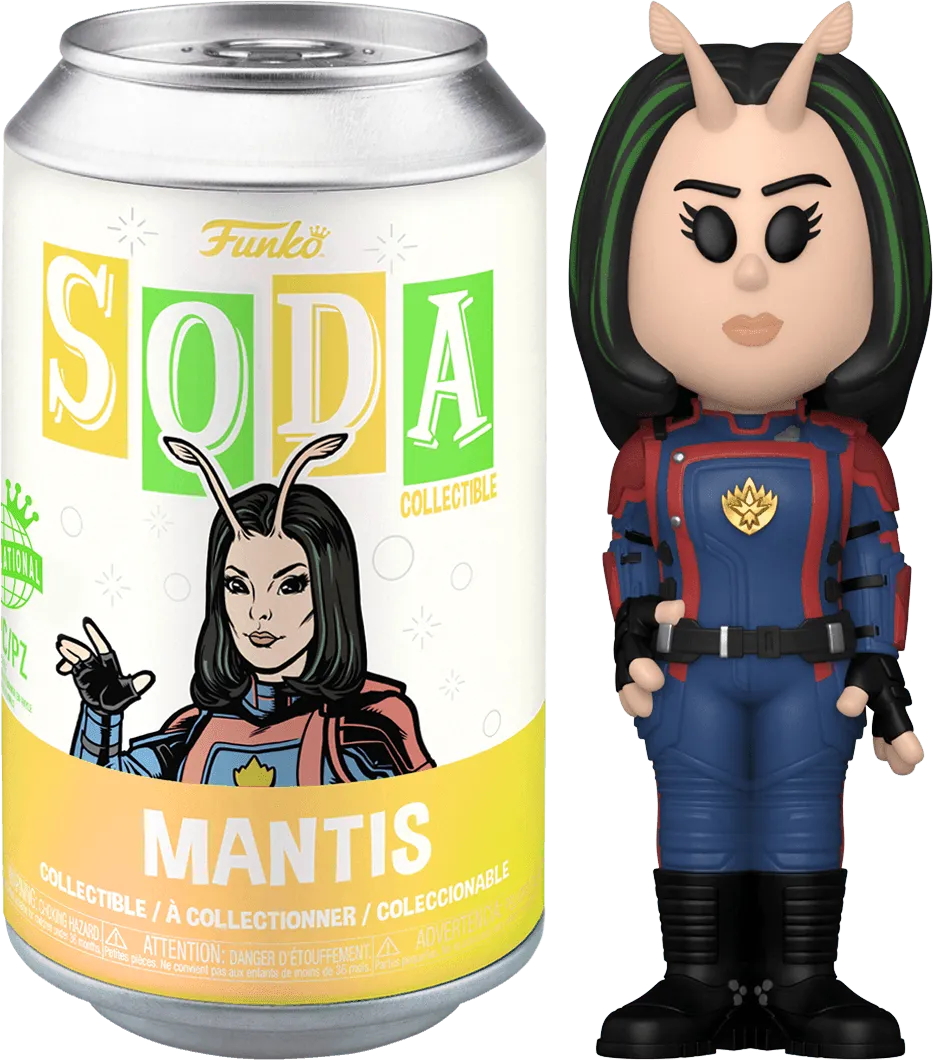 FUN68832 Guardians of the Galaxy 3 - Mantis US Exclusive (with chase) Vinyl Soda [RS] - Funko - Titan Pop Culture