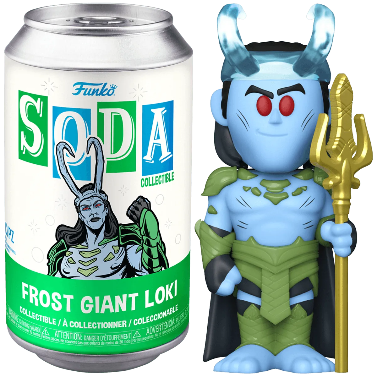 FUN68838 What If - Loki Frost Giant (with chase) Vinyl Soda - Funko - Titan Pop Culture