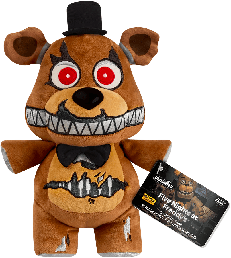 FUN68888 Five Nights at Freddy's - Nightmare Freddy US Exclusive 10" Plush [RS] - Funko - Titan Pop Culture