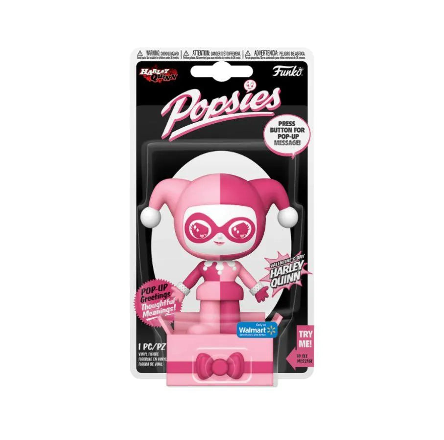 FUN69023 DC Comics - Harley Valentines Day US Exclusive Popsies [RS] - Funko - Titan Pop Culture