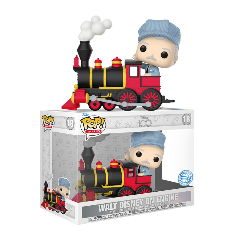 FUN69247 Disney 100th - Walt Disney on Engine US Exclusive Pop! Train [RS] - Funko - Titan Pop Culture