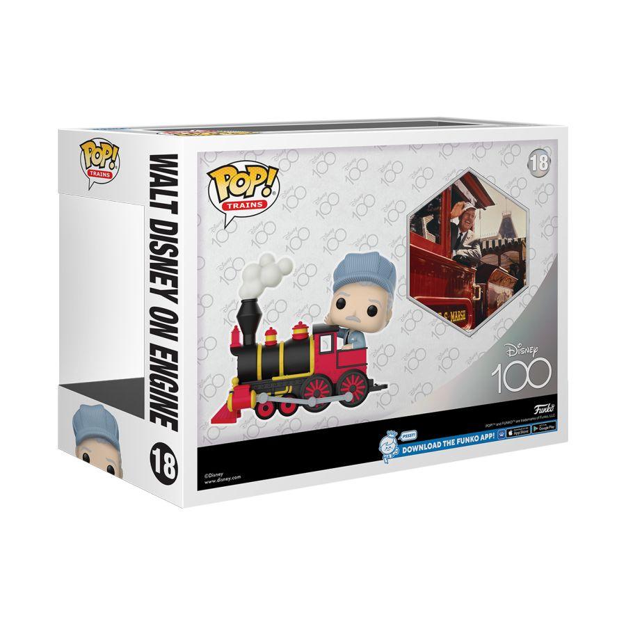 FUN69247 Disney 100th - Walt Disney on Engine US Exclusive Pop! Train [RS] - Funko - Titan Pop Culture