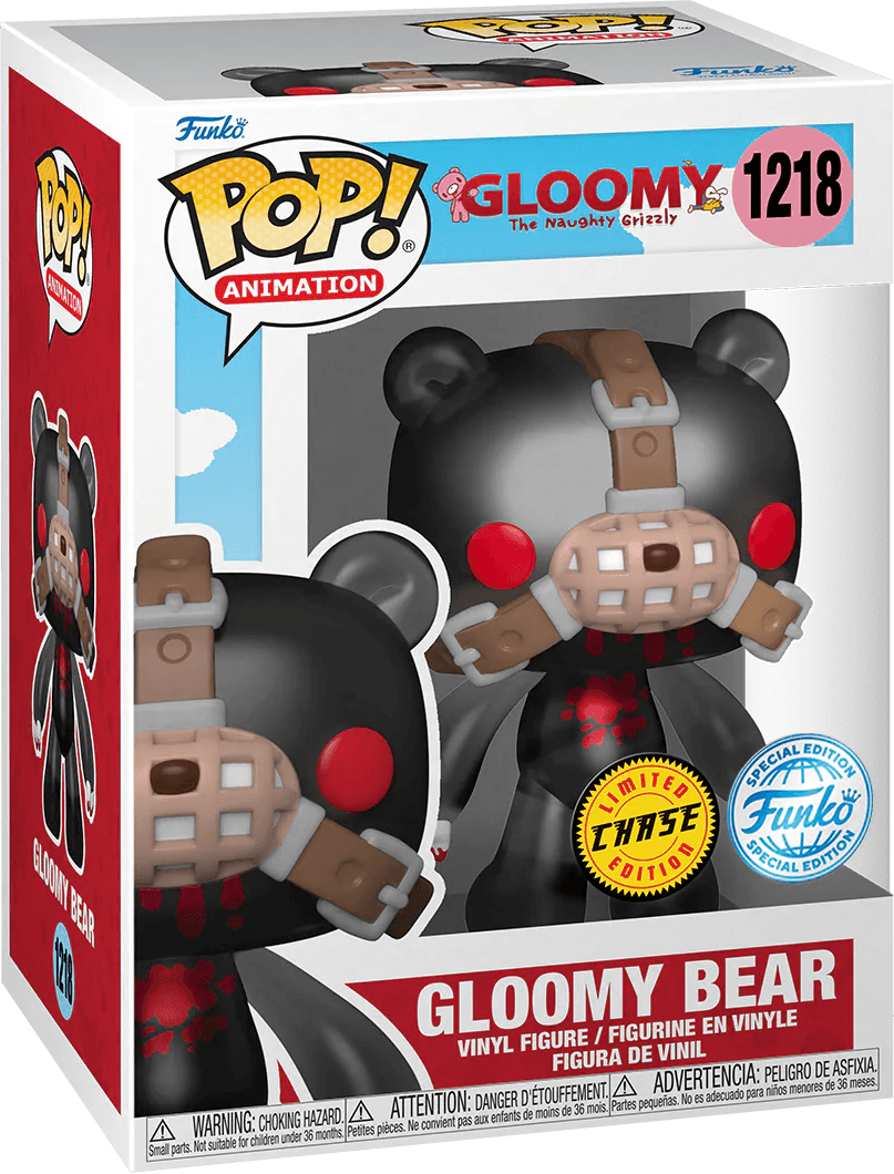 FUN69407CASE Gloomy Bear - Gloomy Bear US Exclusive Pop! Vinyl - Chase Case [RS] - Funko - Titan Pop Culture