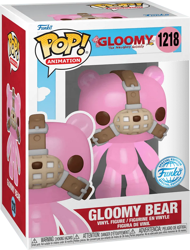 FUN69407CASE Gloomy Bear - Gloomy Bear US Exclusive Pop! Vinyl - Chase Case [RS] - Funko - Titan Pop Culture