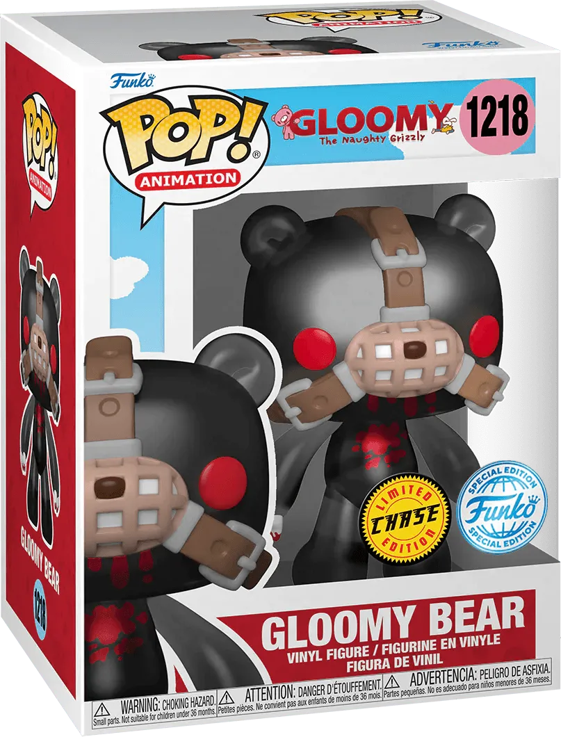 FUN69407CASE Gloomy Bear - Gloomy Bear US Exclusive Pop! Vinyl - Chase Case [RS] - Funko - Titan Pop Culture