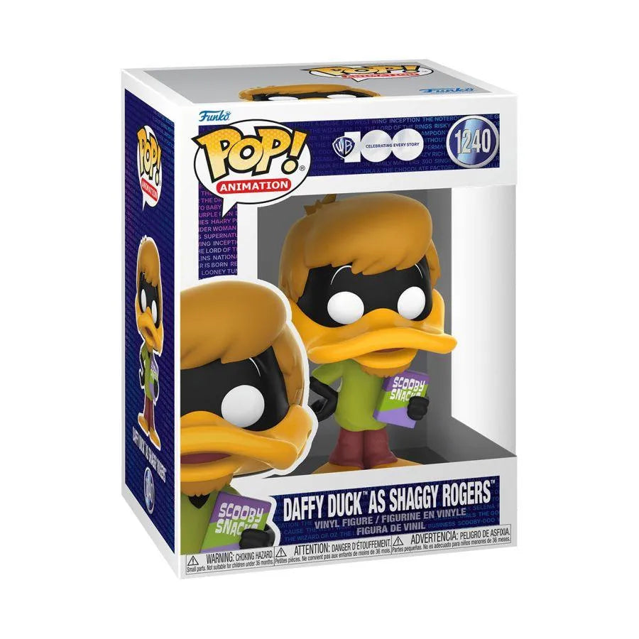 FUN69425 Looney Tunes - Daffy Duck as Shaggy (WB 100th) Pop! Vinyl - Funko - Titan Pop Culture