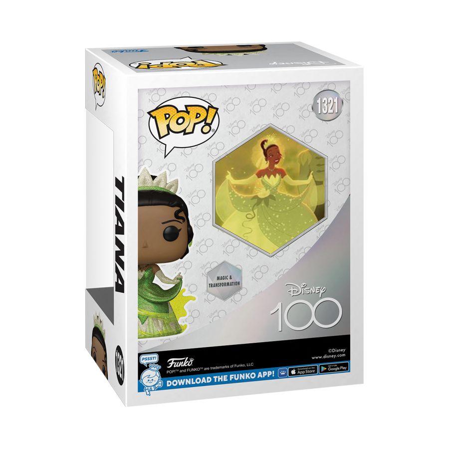 FUN70081 Disney 100th - Tiana Diamond Glitter US Exclusive Pop! Vinyl [RS] - Funko - Titan Pop Culture