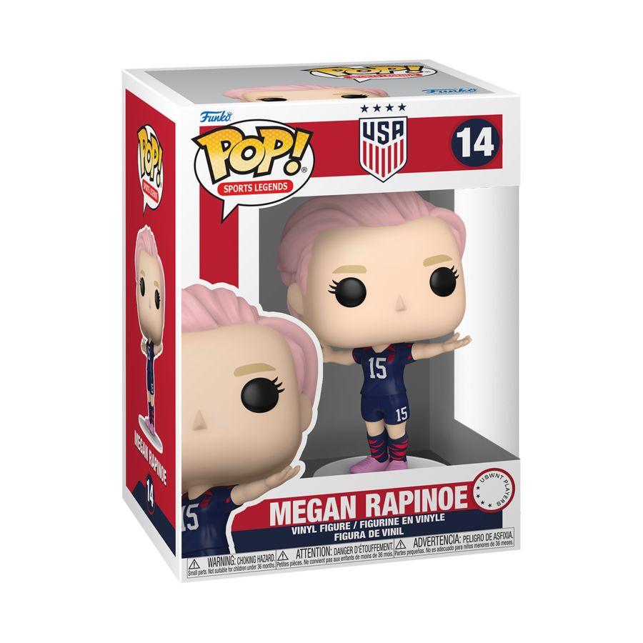 FUN70581 USWNT - Megan Rapinoe Pop! Vinyl - Funko - Titan Pop Culture