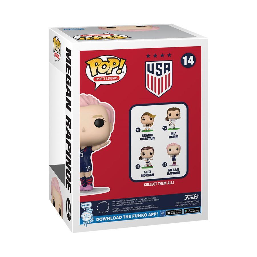 FUN70581 USWNT - Megan Rapinoe Pop! Vinyl - Funko - Titan Pop Culture