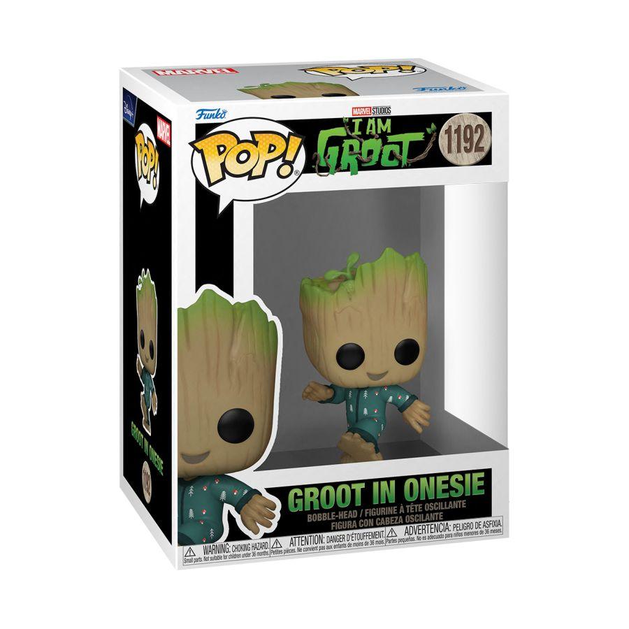 FUN70650 I Am Groot (TV) - Groot PJs (Dancing) Pop! Vinyl - Funko - Titan Pop Culture