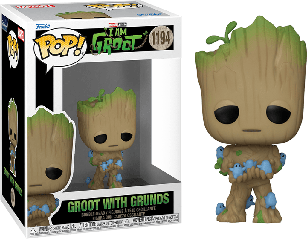 FUN70652 I Am Groot (TV) - Groot with Grunds Pop! Vinyl - Funko - Titan Pop Culture