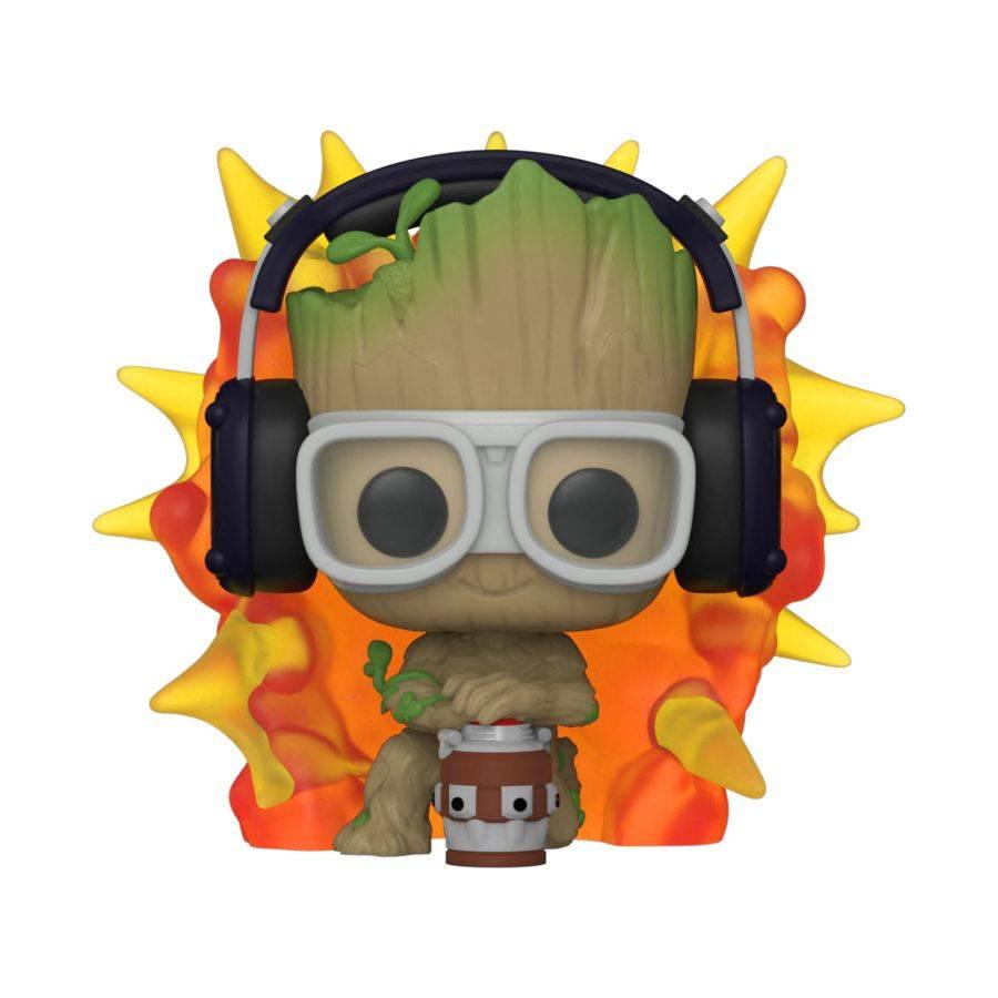 FUN70653 I Am Groot (TV) - Groot w/detonator Pop! Vinyl - Funko - Titan Pop Culture