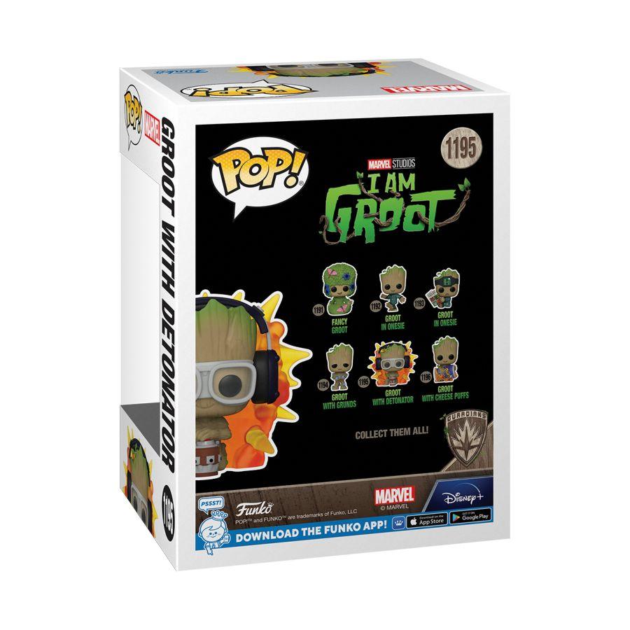 FUN70653 I Am Groot (TV) - Groot w/detonator Pop! Vinyl - Funko - Titan Pop Culture