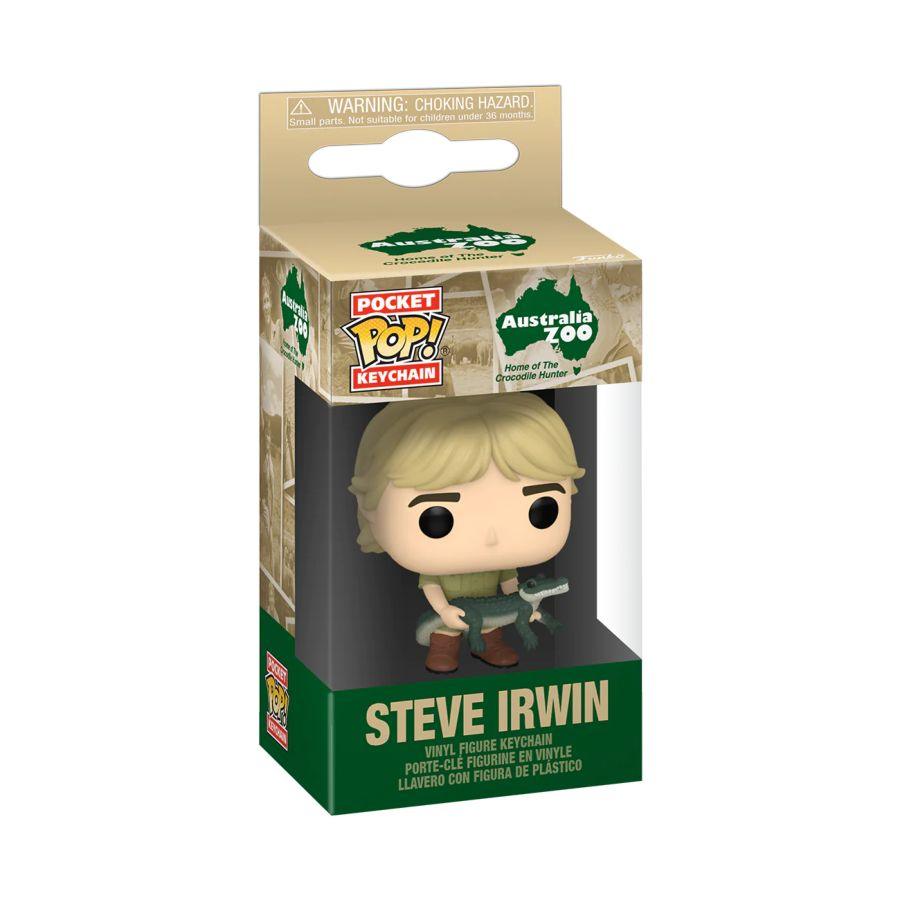 FUN70812 Crocodile Hunter - Steve Irwin Pop! Keychain - Funko - Titan Pop Culture