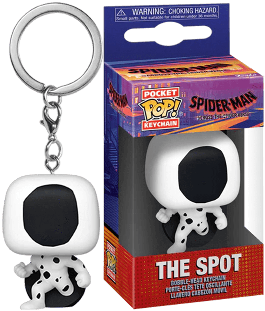 FUN70944 Spider-Man: Across the Spider-Verse - The Spot Pop! Keychain - Funko - Titan Pop Culture