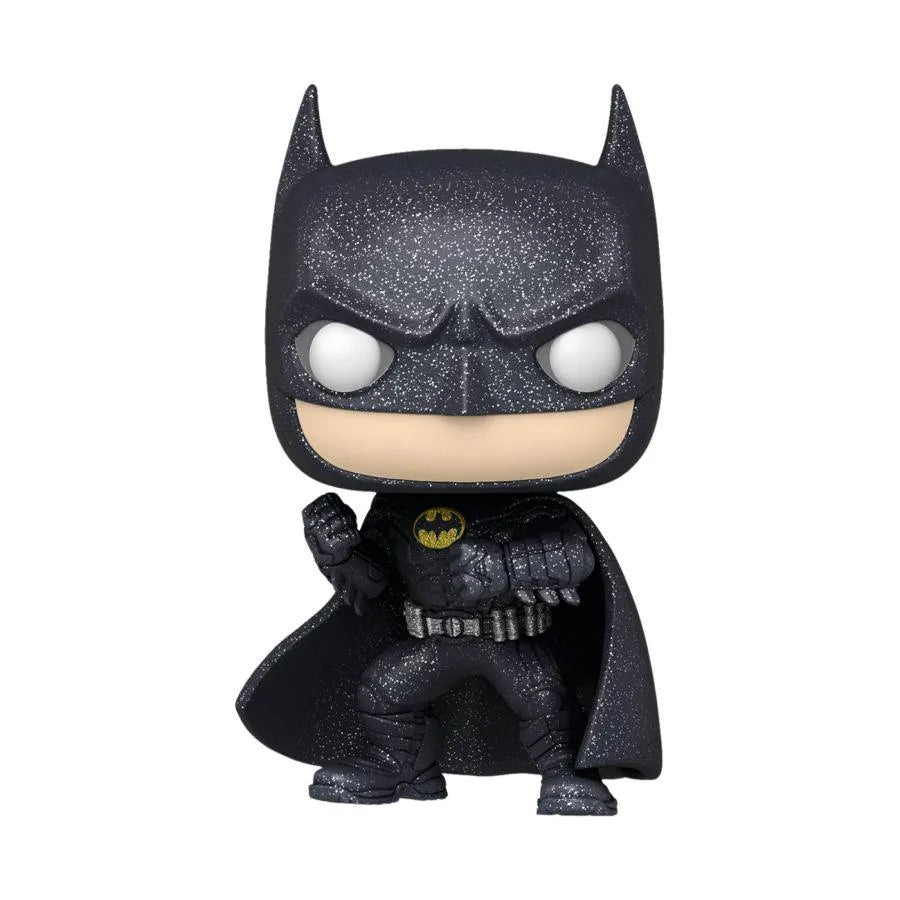 FUN71195 The Flash (2023) - Batman US Exclusive Diamond Glitter Pop! Vinyl [RS] - Funko - Titan Pop Culture