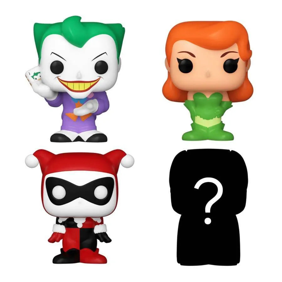 FUN71313 DC Comics - Harley Quinn Bitty Pop! 4-Pack - Funko - Titan Pop Culture