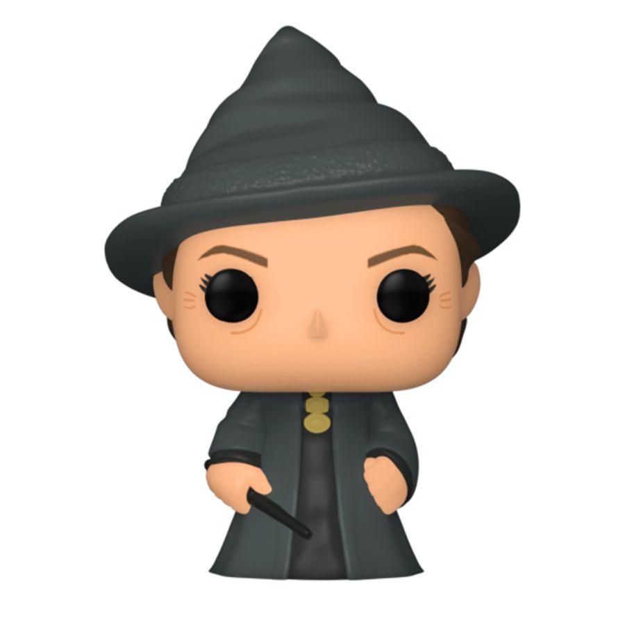 FUN71317 Harry Potter - Dumbledore, Headless Nick & McGonagall Bitty Pop! 4-Pack - Funko TBA - Titan Pop Culture