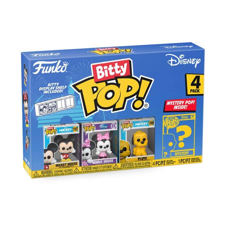 FUN71319 Disney - Mickey & Friends Bitty Pop! 4-Pack - Funko TBA - Titan Pop Culture