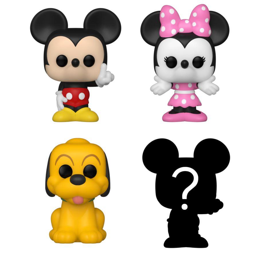 FUN71319 Disney - Mickey & Friends Bitty Pop! 4-Pack - Funko TBA - Titan Pop Culture