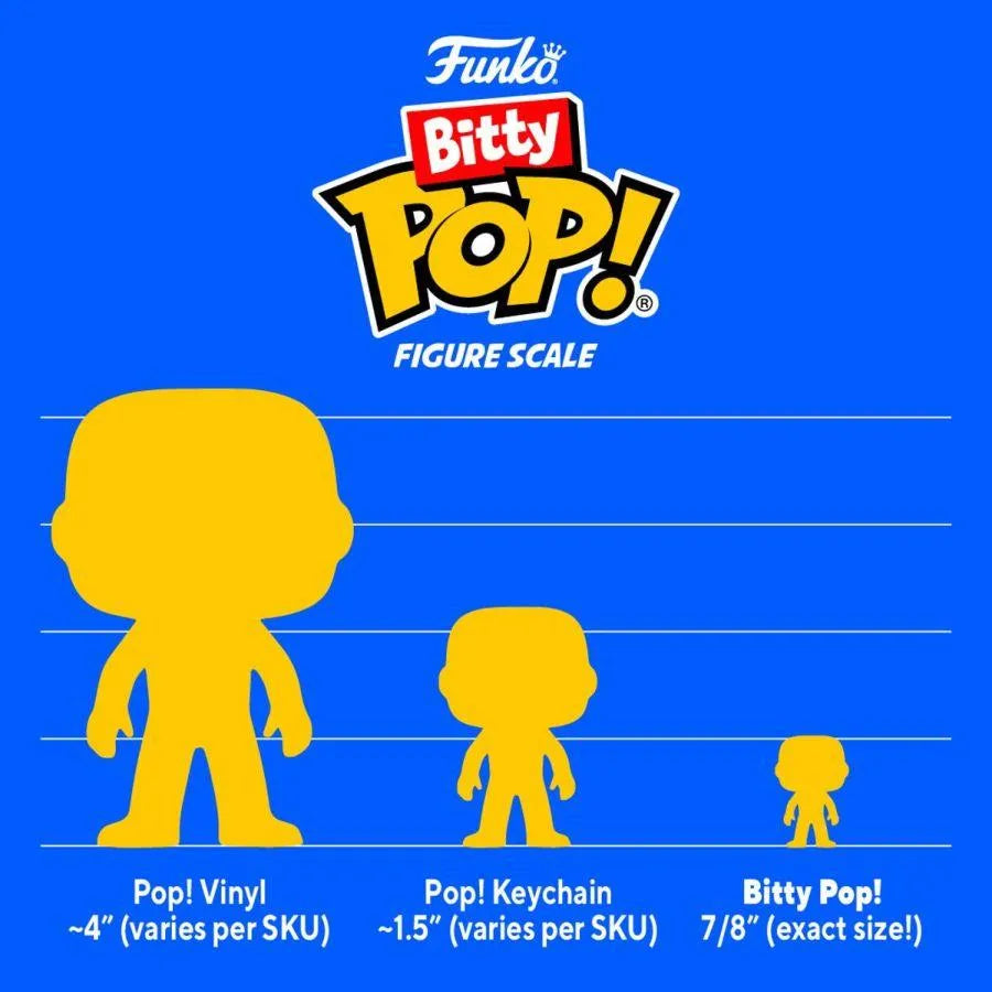 FUN71321 Disney - Sorcerer Mickey & Friends Bitty Pop! 4-Pack - Funko - Titan Pop Culture