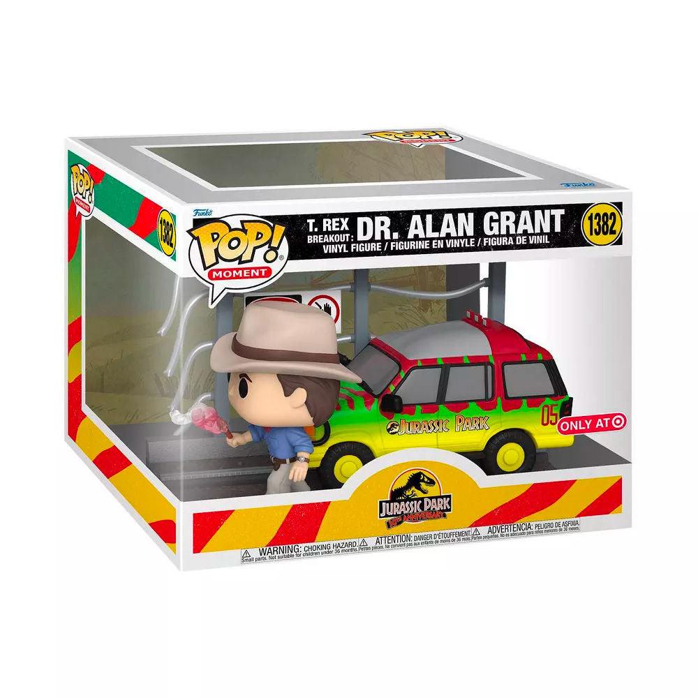 FUN71331 Jurassic Park - T-Rex Breakout: Dr Alan Grant Pop! Moment [RS] - Funko - Titan Pop Culture