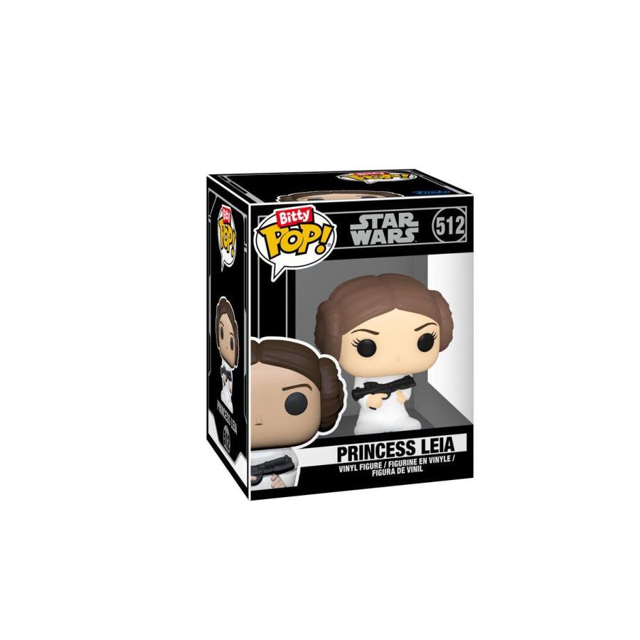 FUN71512 Star Wars - Princess Leia Bitty Pop! 4-Pack - Funko TBA - Titan Pop Culture