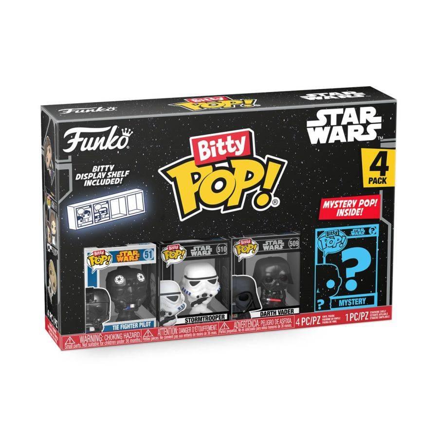 FUN71514 Star Wars - Darth Vader Bitty Pop! 4-Pack - Funko - Titan Pop Culture