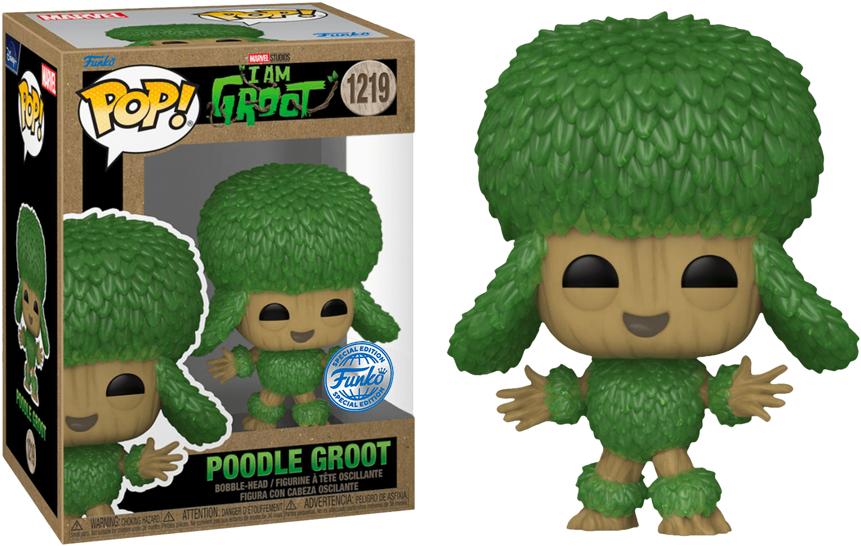 FUN71878 Marvel Comics: Earth Day 2023 - Poodle Groot US Exclusive Pop! Vinyl [RS] - Funko - Titan Pop Culture