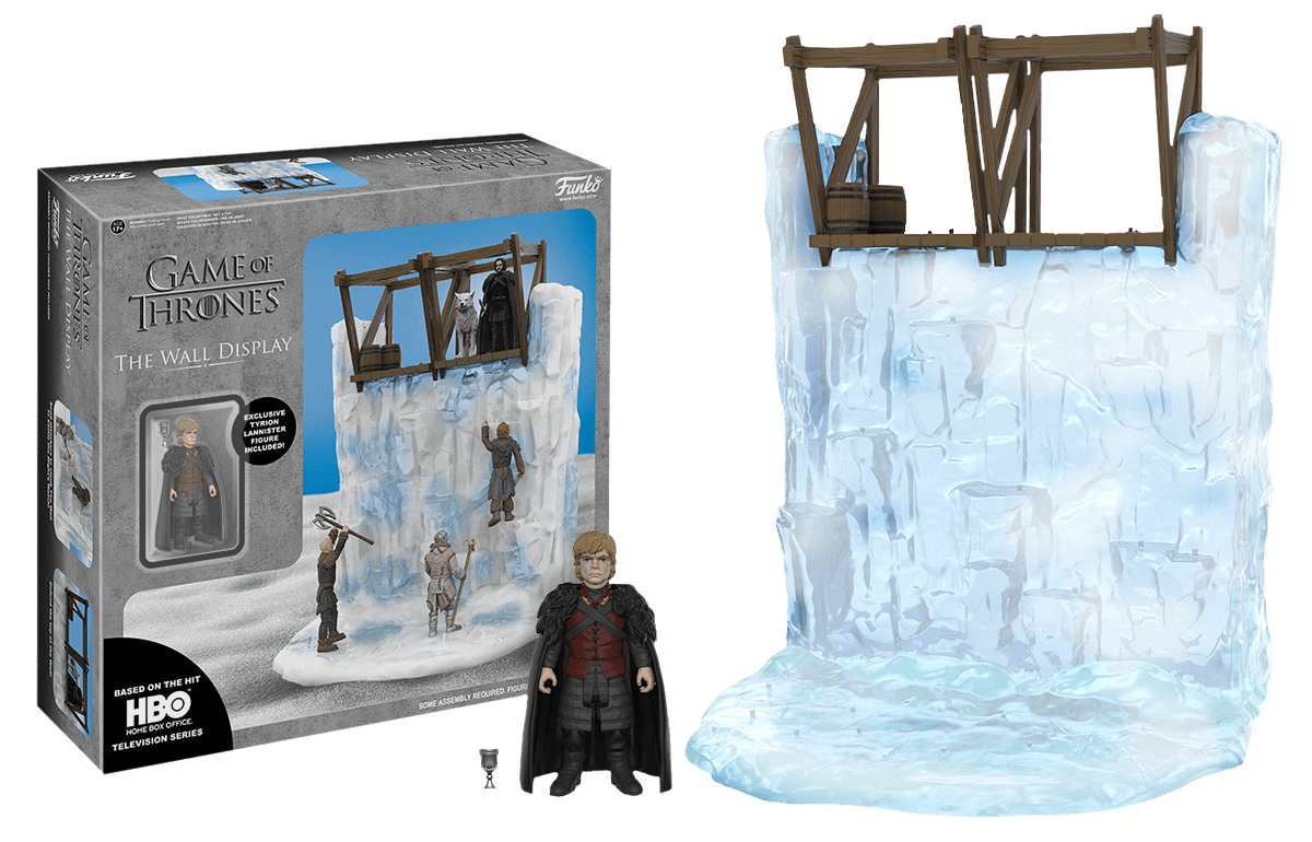 FUN7257 Game of Thrones - Wall Display & Tyrion Action Figure - Funko - Titan Pop Culture