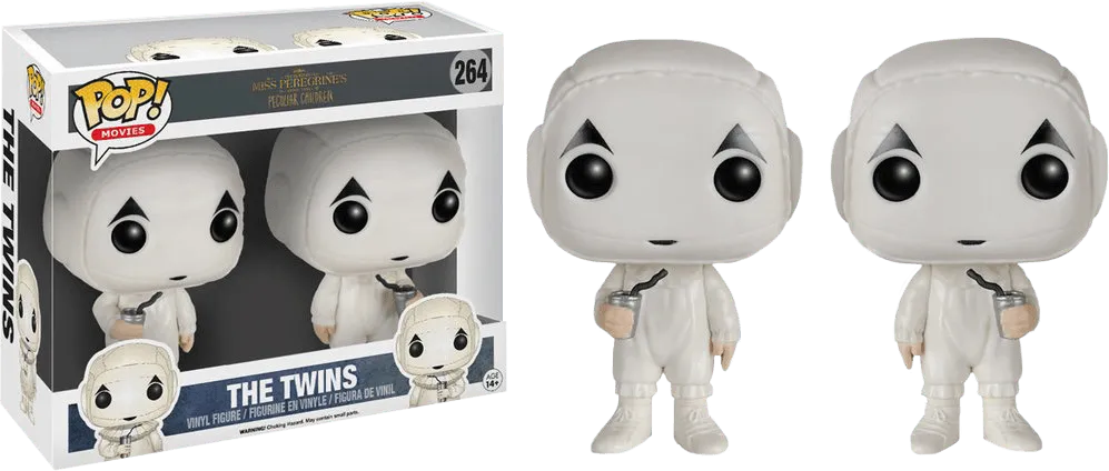 FUN7742 Miss Peregrine's Home for Peculiar Children - The Twins Pop! Vinyl 2-Pack - Funko - Titan Pop Culture