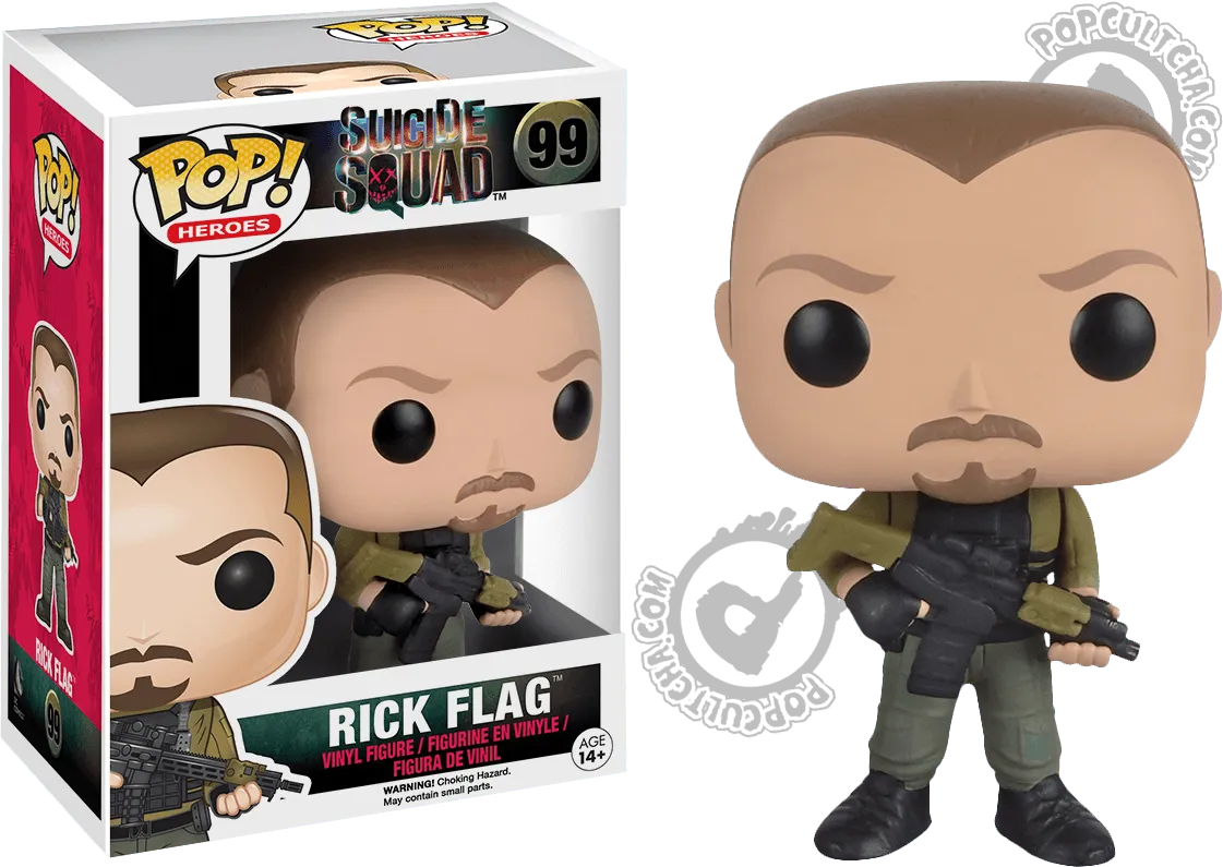 FUN8404 Suicide Squad - Rick Flagg Pop! Vinyl - Funko - Titan Pop Culture