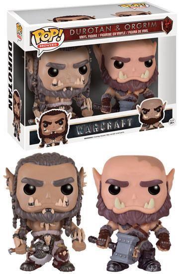 FUN9315 Warcraft Movie - Durotan & Orgrim US Exclusive Pop! Vinyl 2 Pack - Funko - Titan Pop Culture