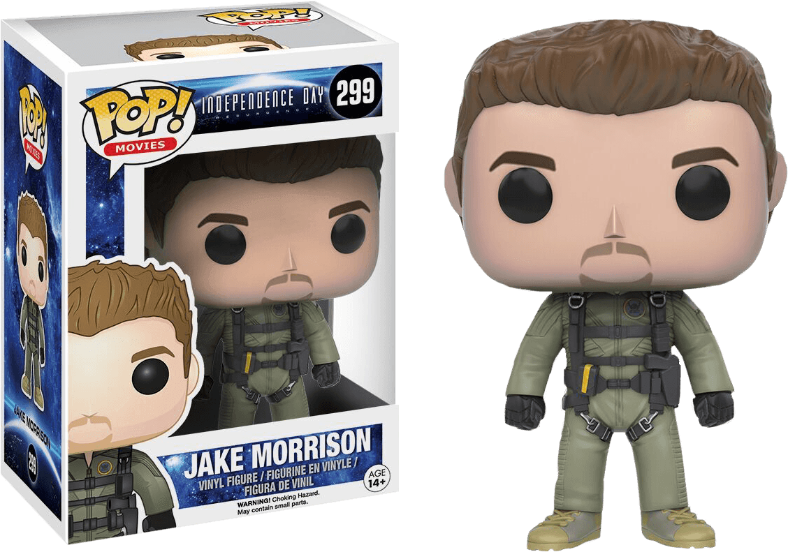 FUN9493 Independence Day 2: Resurgence - Jake Pop! Vinyl - Less Than Perfect - Funko - Titan Pop Culture