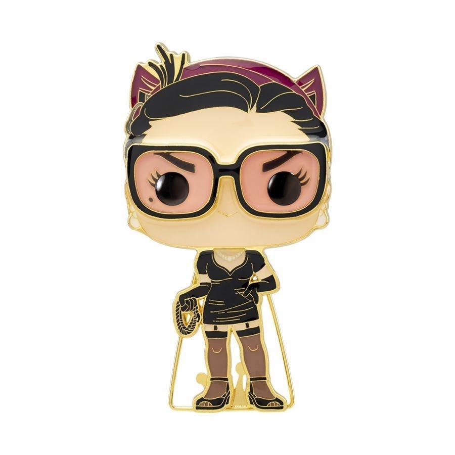 FUNDCCPP0014 DC Bombshells - Catwoman 4" Pop! Enamel Pin - Funko - Titan Pop Culture