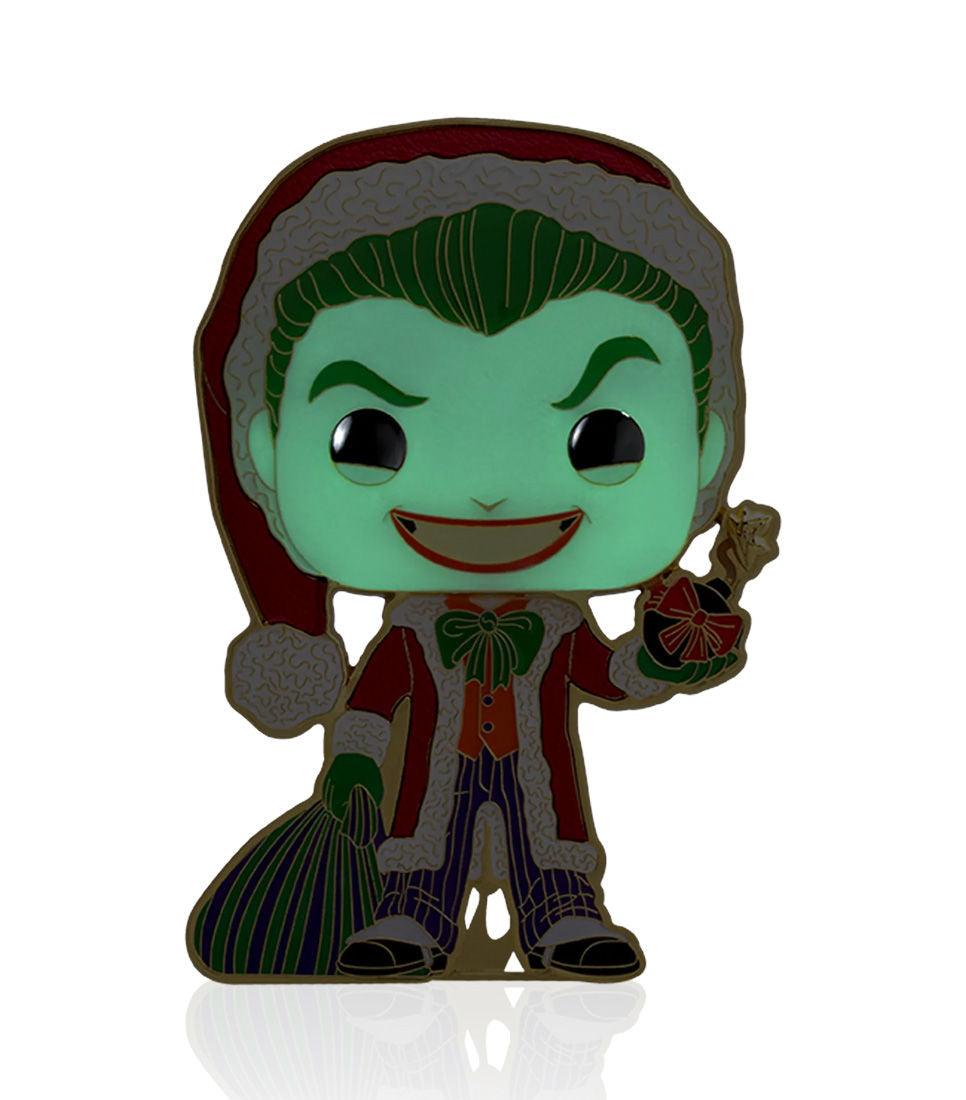 FUNDCCPP0033 DC - Joker Holiday (with chase) 4" Pop! Enamel Pin - Funko - Titan Pop Culture