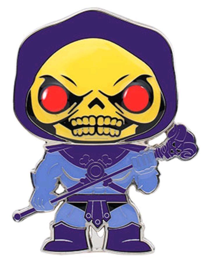 FUNDWPP0001 Masters of the Universe - Skeletor with glow eyes 4" Pop! Enamel Pin - Funko - Titan Pop Culture