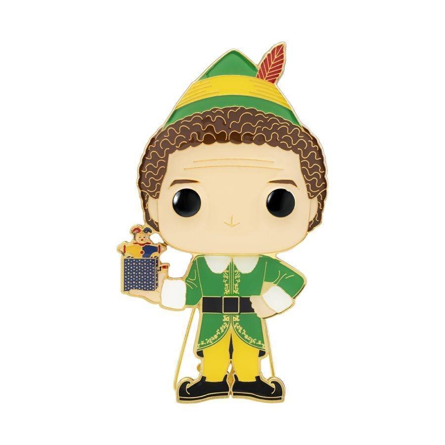 FUNELFPP0006 Elf - Buddy 4" Pop! Enamel Pin - Funko - Titan Pop Culture