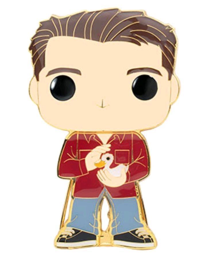 FUNFRPP0005 Friends - Joey with duckling 4" Pop! Enamel Pin - Funko - Titan Pop Culture