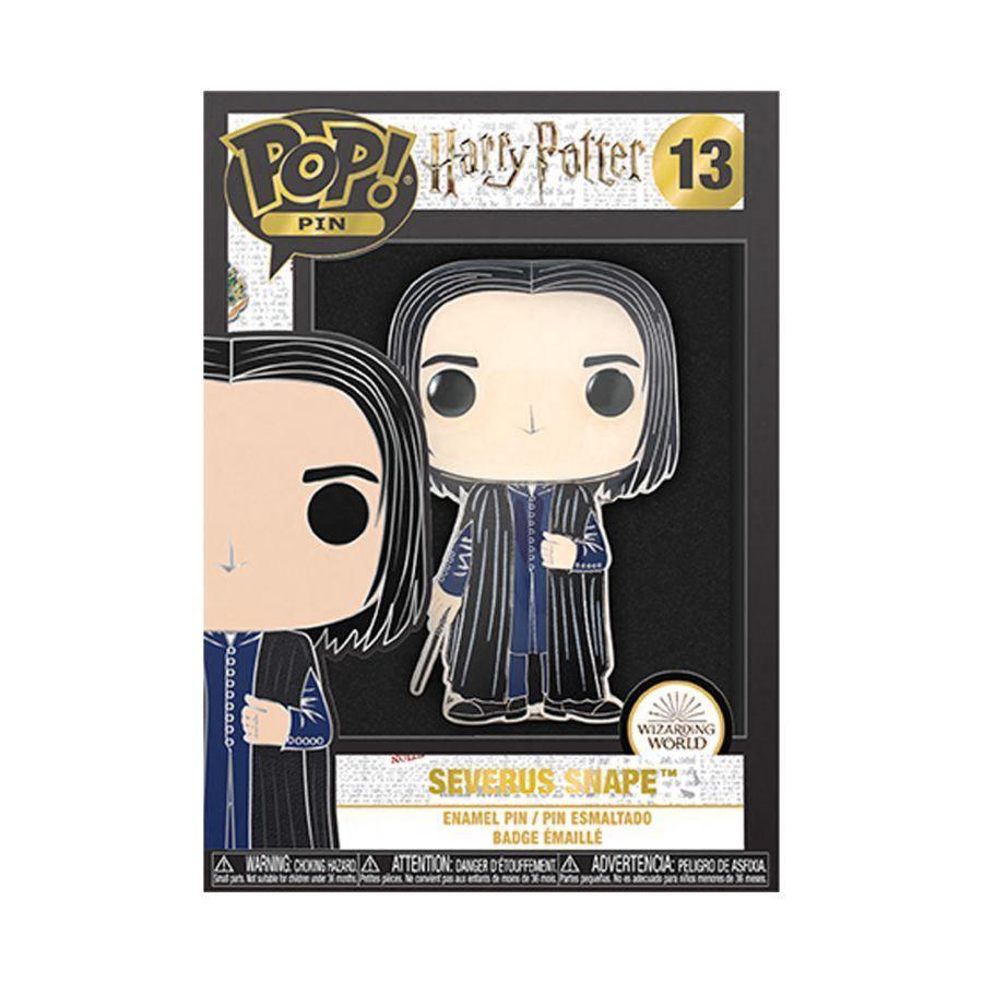 FUNHPPP0013 Harry Potter - Severus Snape 4" Pop! Enamel Pin - Funko - Titan Pop Culture