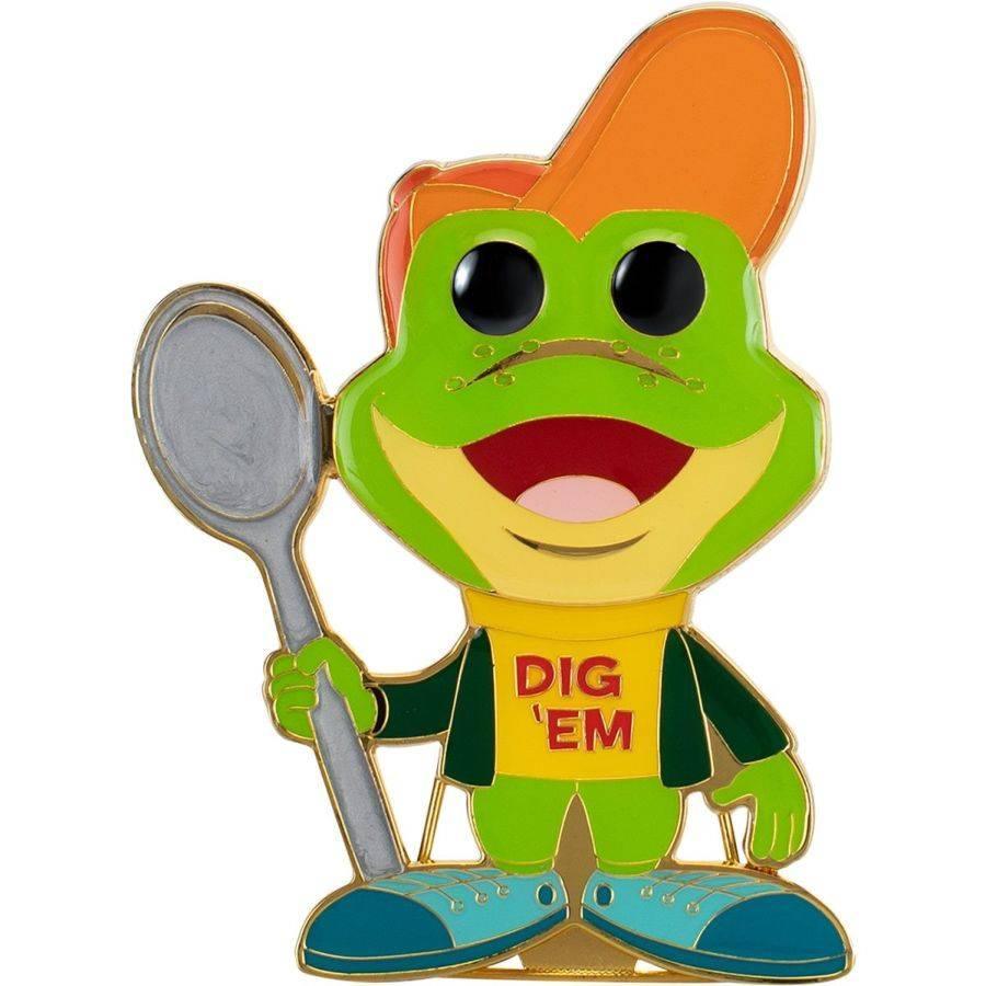 FUNKLPP0002 Honey Smacks - Dig 'Em Frog 4" Pop! Enamel Pin - Funko - Titan Pop Culture