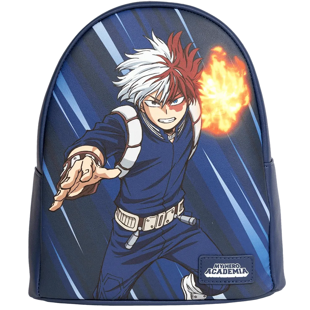 FUNMHABK0013 My Hero Academia - Todoroki Mini Backpack - Loungefly - Titan Pop Culture