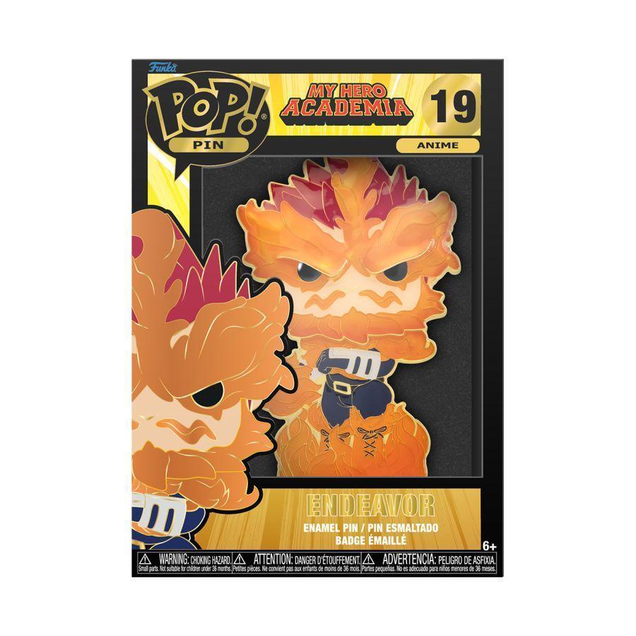 FUNMHAPP0006 My Hero Academia - Endeavour 4" Pop! Enamel Pin - Funko - Titan Pop Culture